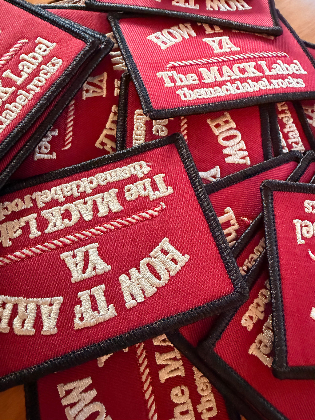 How TF Are Ya patches 90x60mm