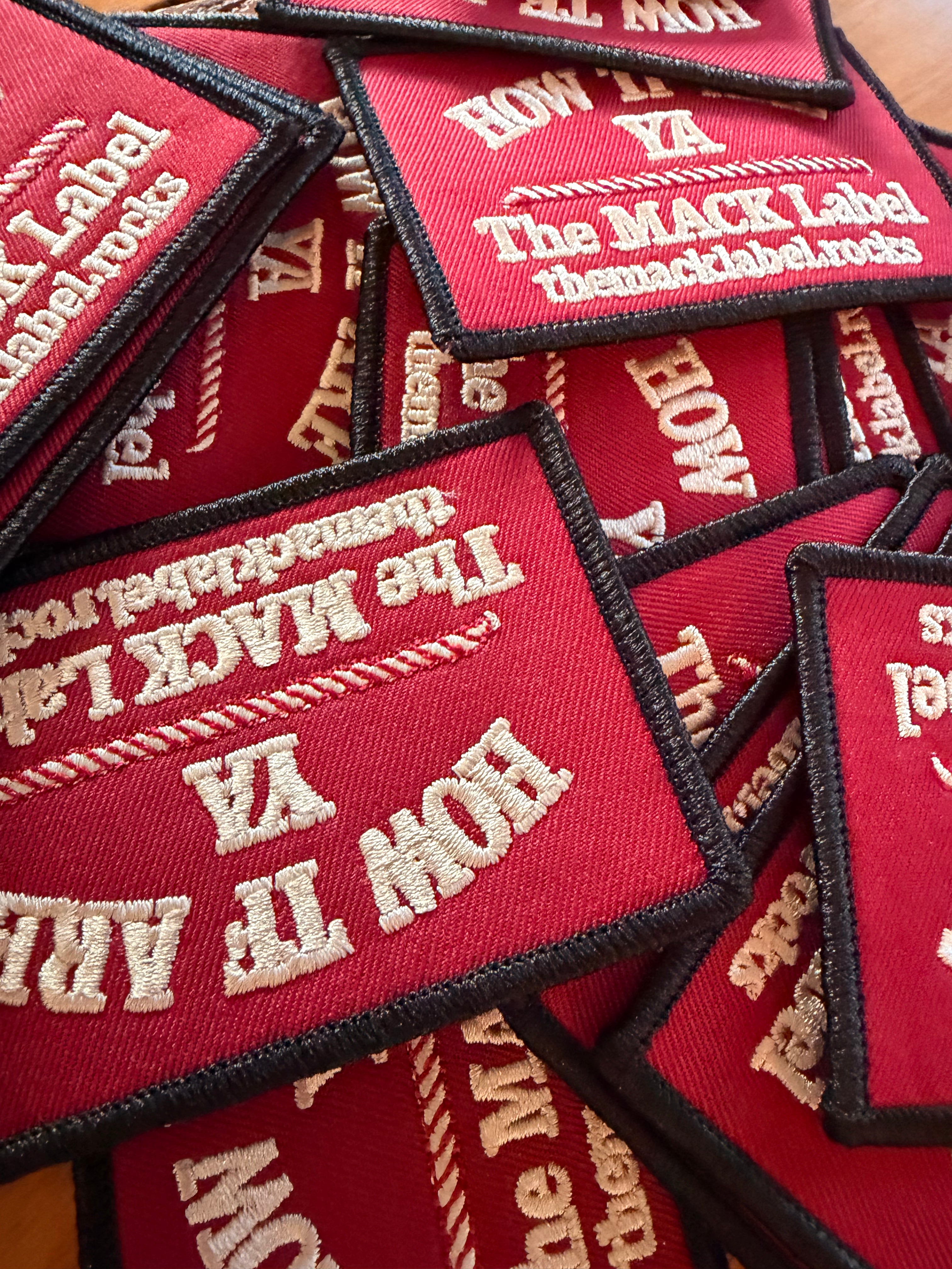 How TF Are Ya patches 90x60mm